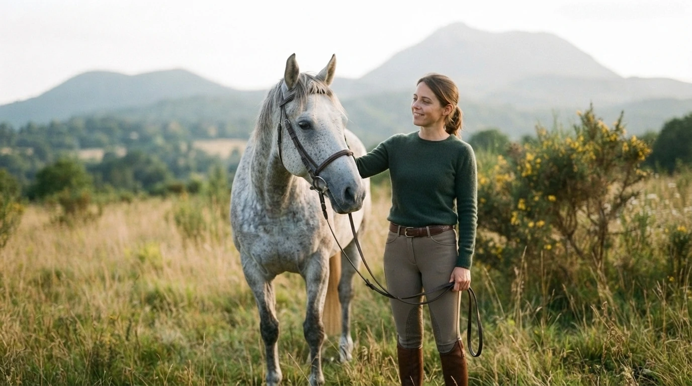 Cours d'équitation à Sauvagnat-Sainte-Marthe, Puy-de-Dôme