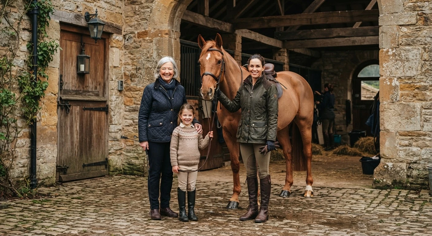 L'équipe du Constell'air Équitation, centre équestre à Sauvagnat-Sainte-Marthe